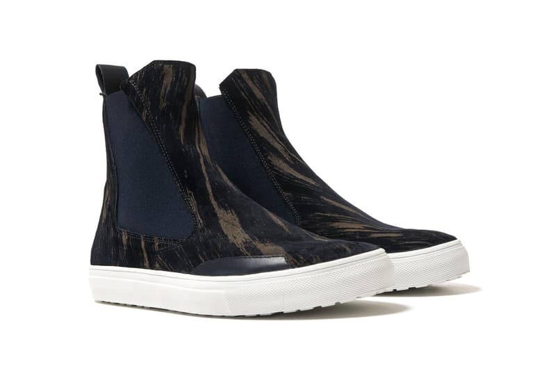 Stone Island Shadow Project "Bleu" Laser Graphic Suede Shoes