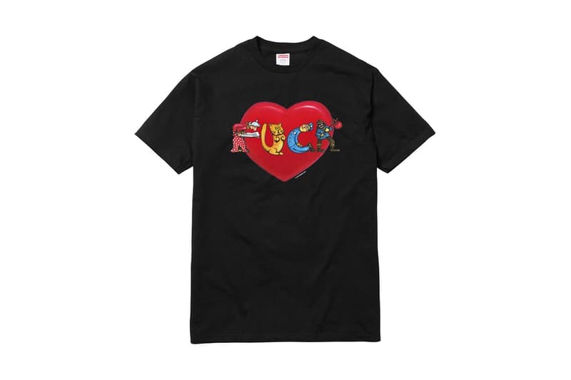 Supreme 2017 秋冬 T-Shirt 系列