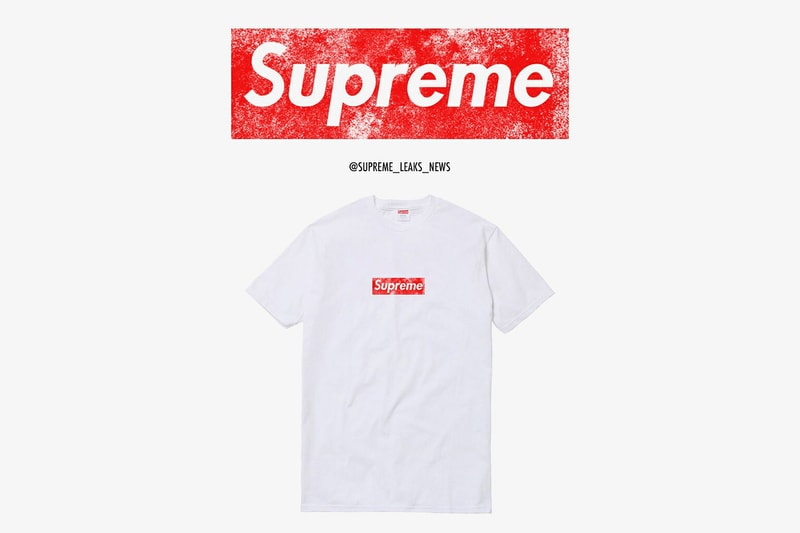 流出全新疑似 Supreme 紐約新專門店之限定別注 Box Logo Tee