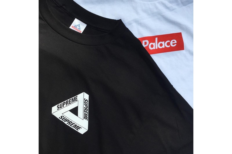 Supreme x Palace Parody T-Shirts