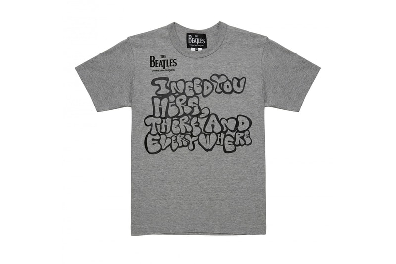 The Beatles & COMME des GARÇONS Capsule Reissue