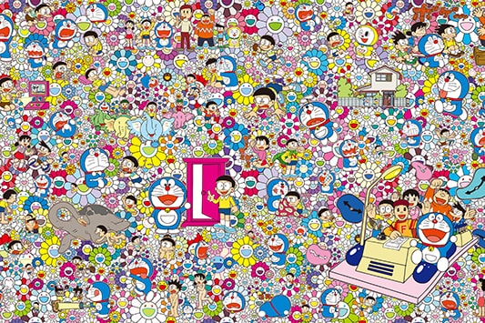 村上隆操刀 -「THE Doraemon 展 TOKYO 2017」主視覺一拳公開