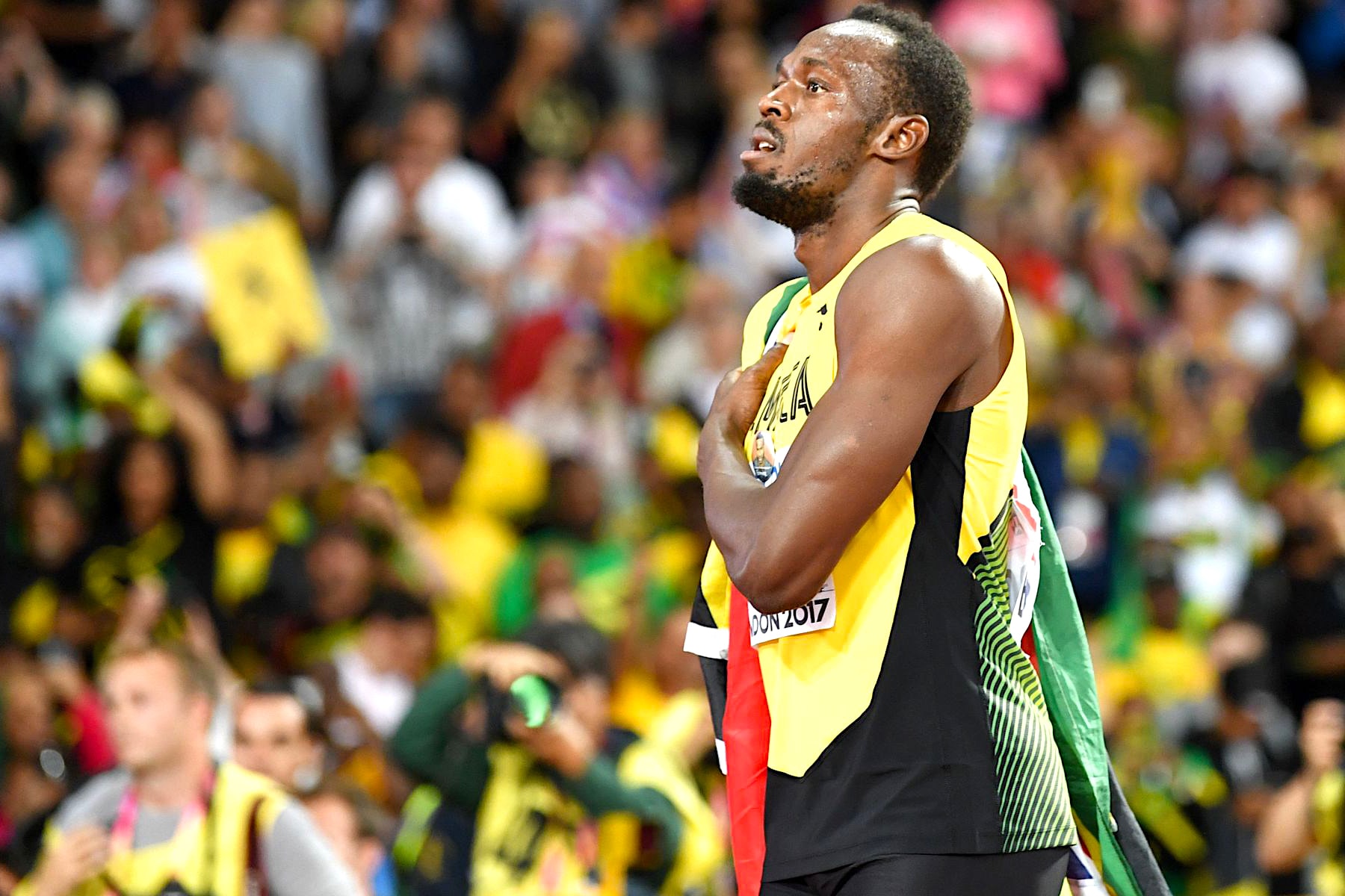 Usain Bolt Lost His Last 100 Meter Race