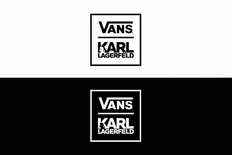 Vans x Karl Lagerfeld Collaboration Announcement