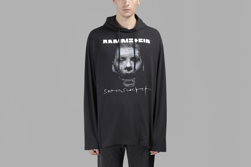 Vetements Rammstein Hoodie