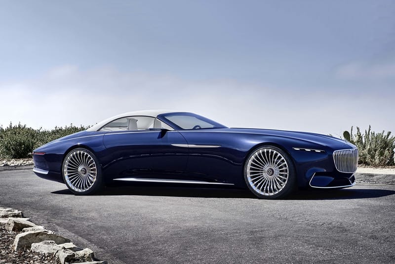 Mercedes-Benz 發佈 Vision Mercedes-Maybach 6 敞篷版概念車