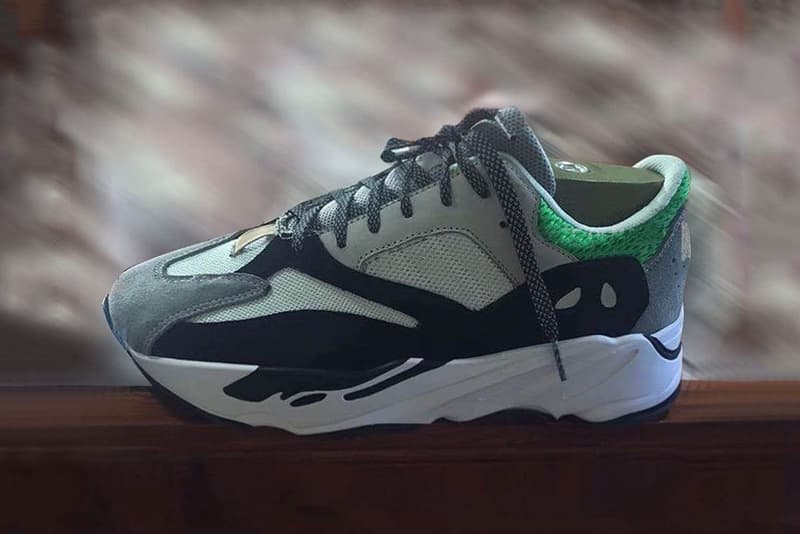 YEEZY BOOST 700 Sand/Green Sample