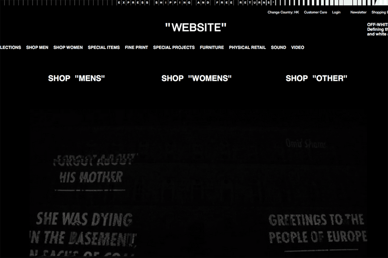 從 Off-White™ 到 WTAPS：看西日兩地的 “引言” 時尚