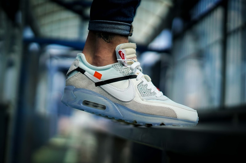 OFF-WHITE x Nike Air Max 90 最新上腳圖輯釋出