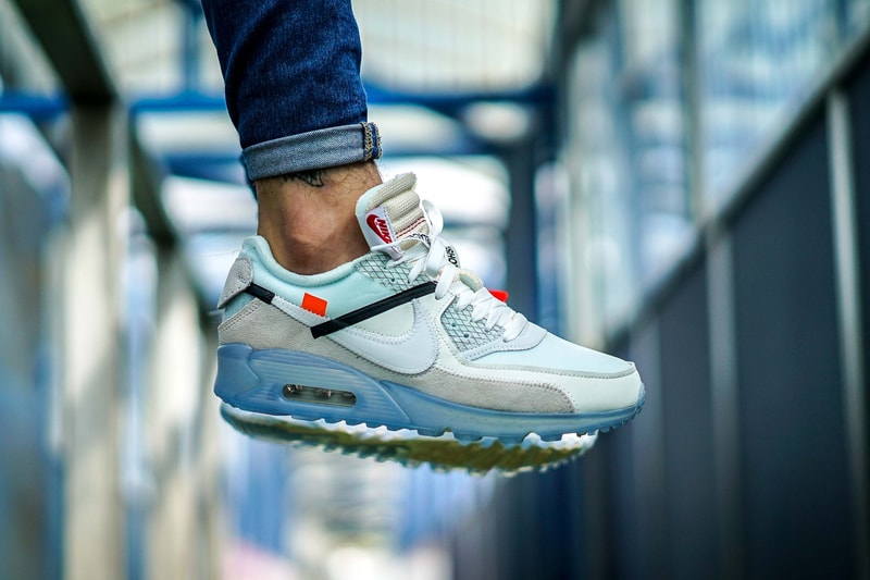 OFF-WHITE x Nike Air Max 90 最新上腳圖輯釋出