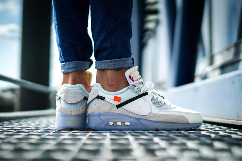 OFF-WHITE x Nike Air Max 90 最新上腳圖輯釋出