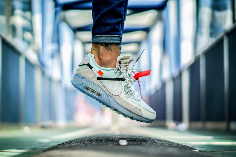 OFF-WHITE x Nike Air Max 90 最新上腳圖輯釋出