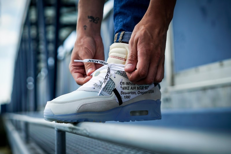 OFF-WHITE x Nike Air Max 90 最新上腳圖輯釋出