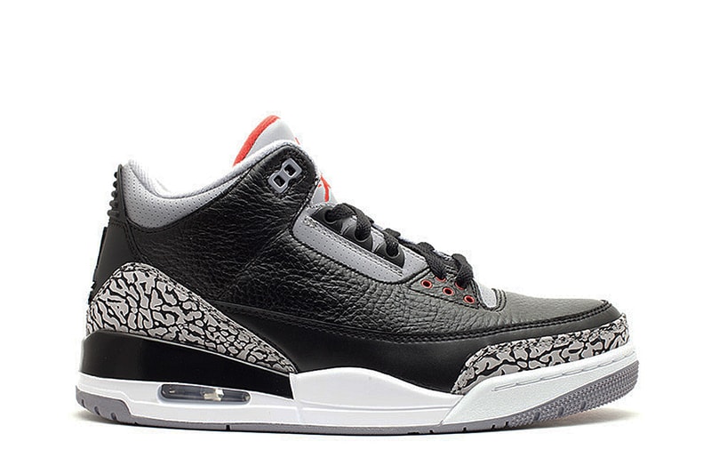 神級經典復刻！Air Jordan 3 OG Black Cement 明年發售日期確定？