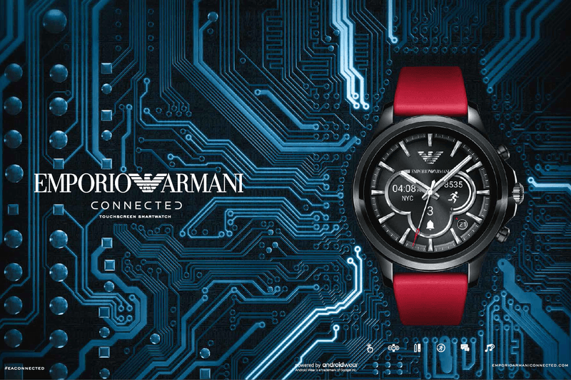 Emporio Armani 也踏入智能腕錶領域,首次與 Shawn Mendes 推出合作系列