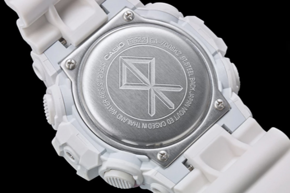 中國街頭勢力－G-Shock x SANKUANZ 以雪地迷彩作主軸之聯名手錶