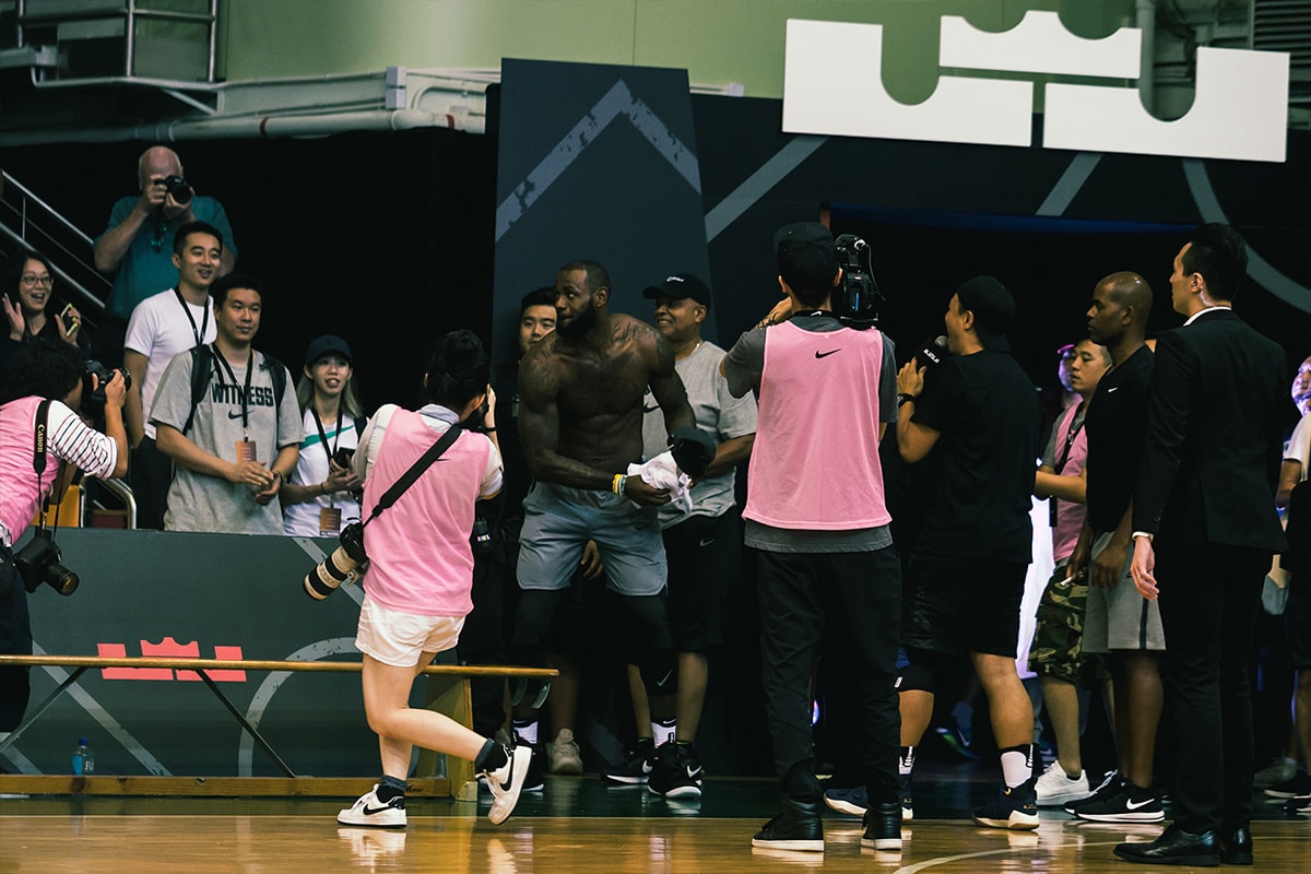LeBron James 2017 籃球之旅香港站現場回顧