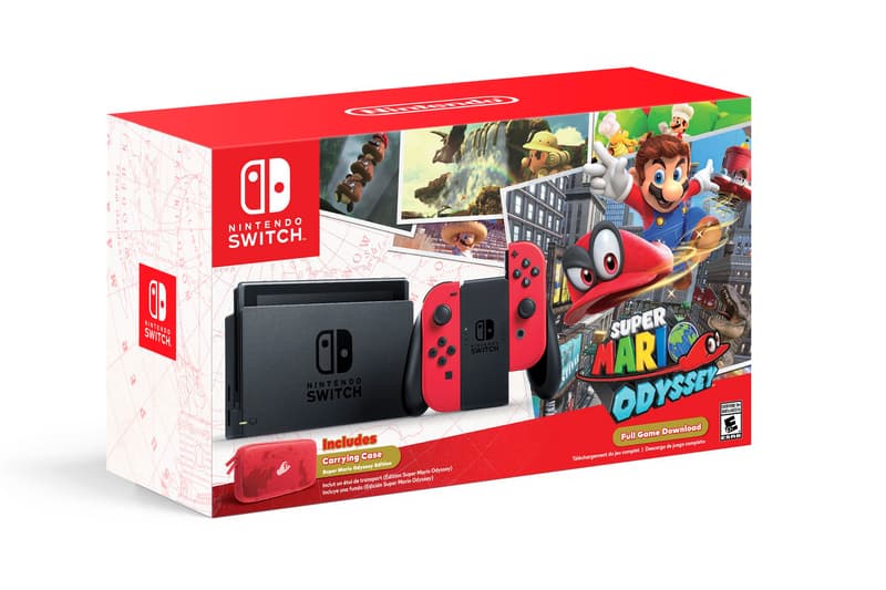 Switch 年度大作《Super Mario Odyssey》同梱版主機以及別注 Joy-Con 登場