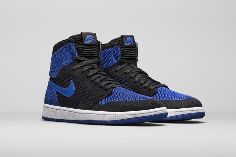 經典重塑第二章－Air Jordan 1 將帶來 Flyknit 升級版「Royal」配色