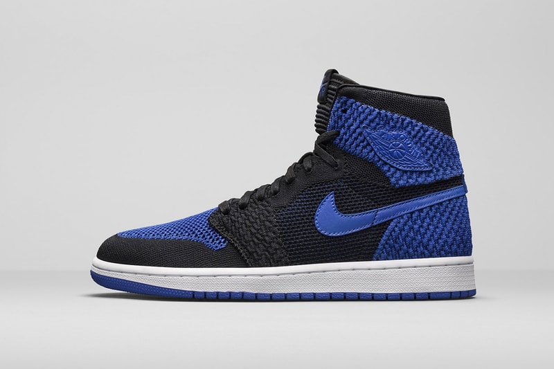 經典重塑第二章－Air Jordan 1 將帶來 Flyknit 升級版「Royal」配色