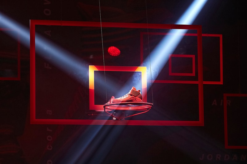 走入全新 AIR JORDAN XXXII 台灣區發佈會現場