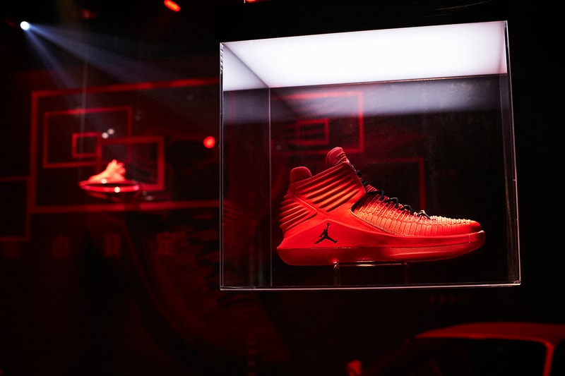 走入全新 AIR JORDAN XXXII 台灣區發佈會現場
