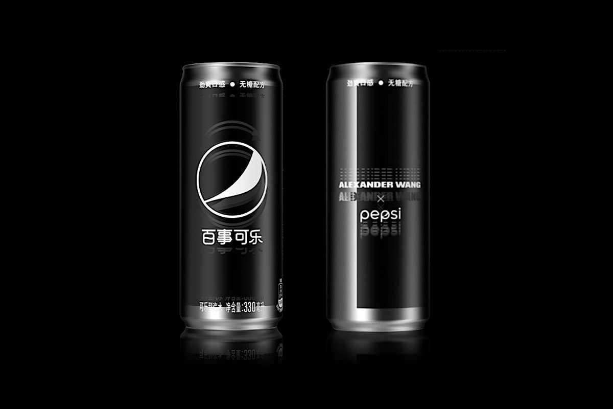 Alexander Wang x Pepsi 百事可樂無糖限量版瓶身