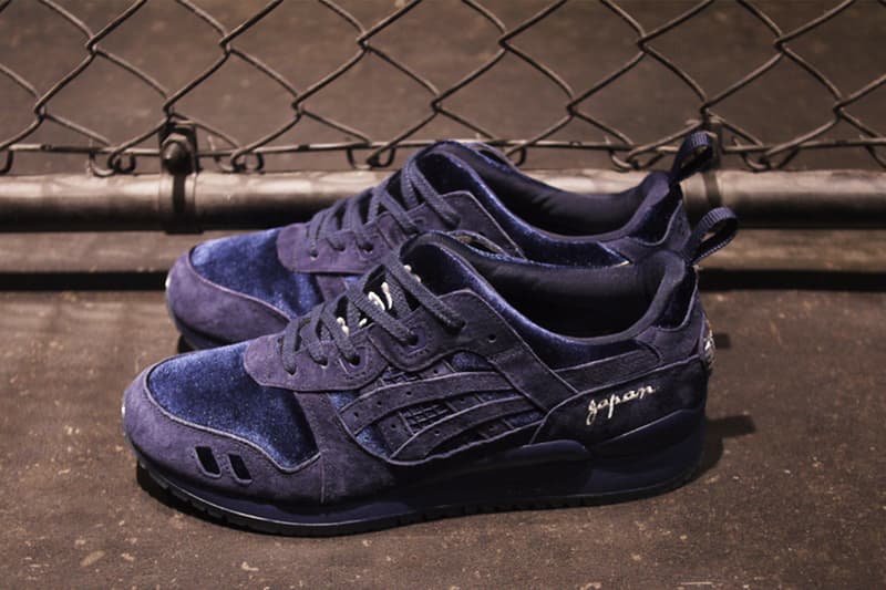 和式刺繡元素注入-BEAMS x mita sneakers x ASICS Tiger GEL-Lyte III「Souvenir Jacket」三方聯名鞋款