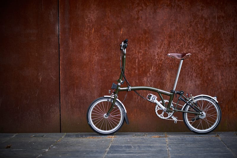 brompton barbour bike for sale