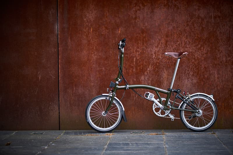 Barbour 與 BROMPTON 推出聯乘限量版摺疊單車