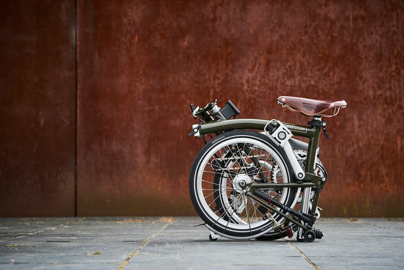 Barbour 與 BROMPTON 推出聯乘限量版摺疊單車