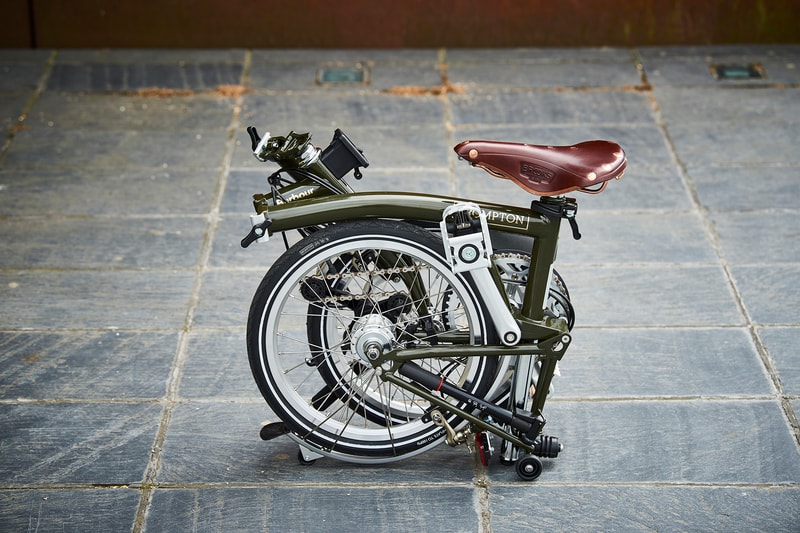 Barbour 與 BROMPTON 推出聯乘限量版摺疊單車