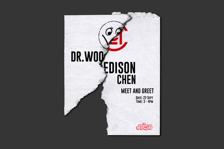 EDC 親身力挺!Dr. Woo x CLOT 見面會首站將於 9 月 22 日在 JUICE Taipei 緊急開催