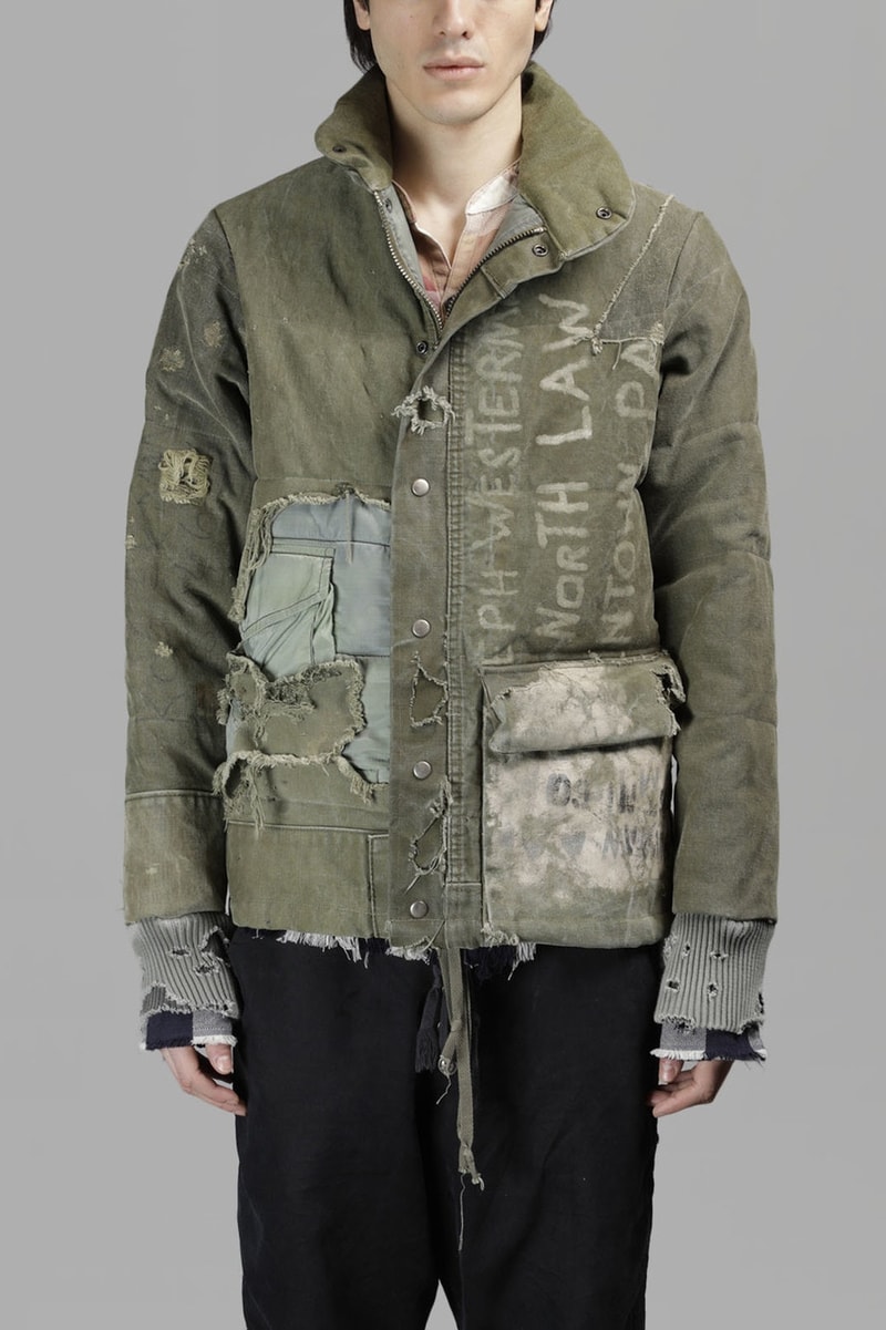 Greg Lauren 推出復古破壞軍風外套