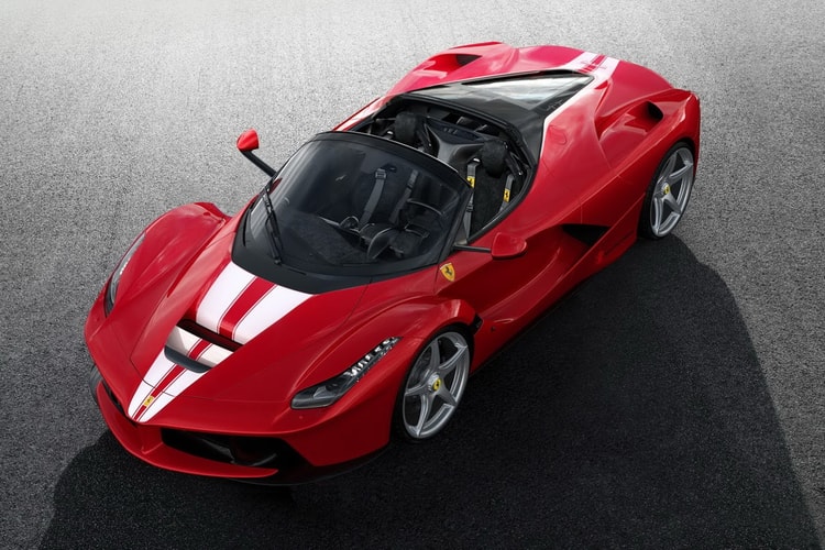 最後一台 Ferrari LaFerrari Aperta 敞篷超跑將用於慈善拍賣