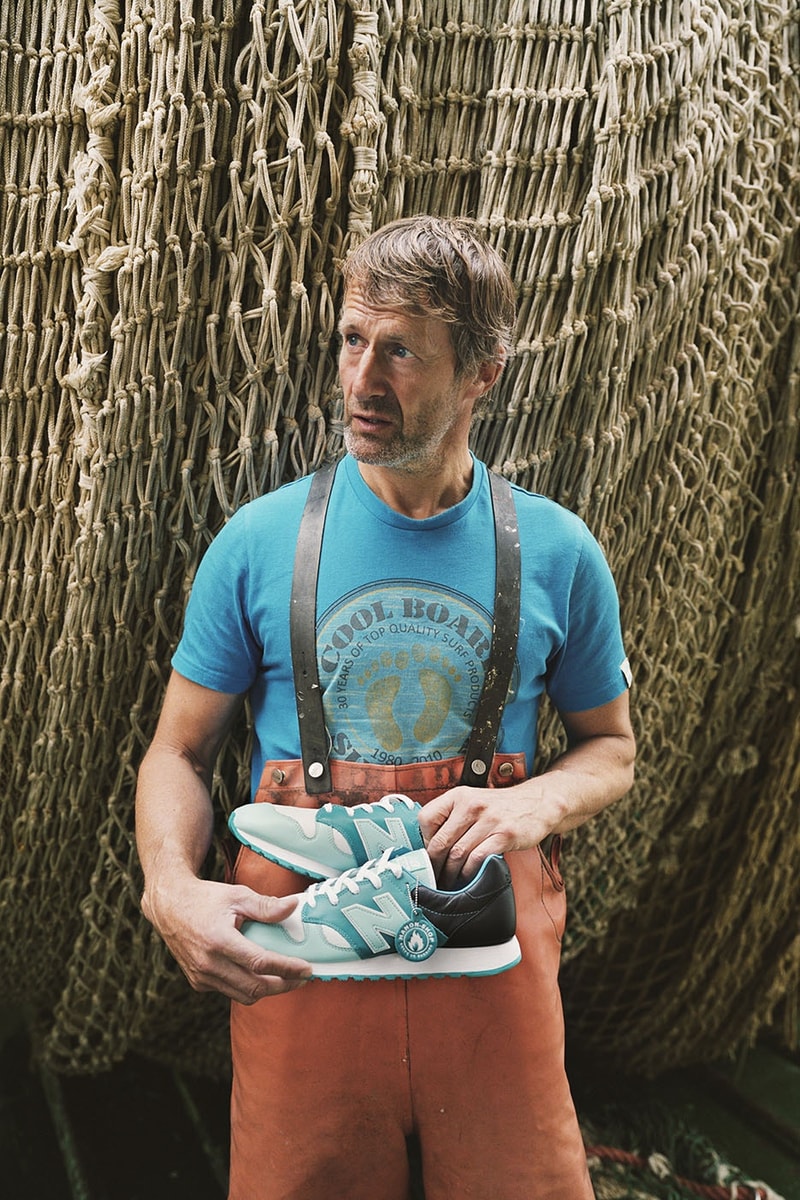 率先預覽 Hanon x New Balance「漁民藍」聯乘鞋款