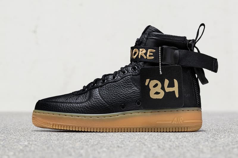 Nike SF-AF1 Mid 巴爾的摩別注配色「For Baltimore」