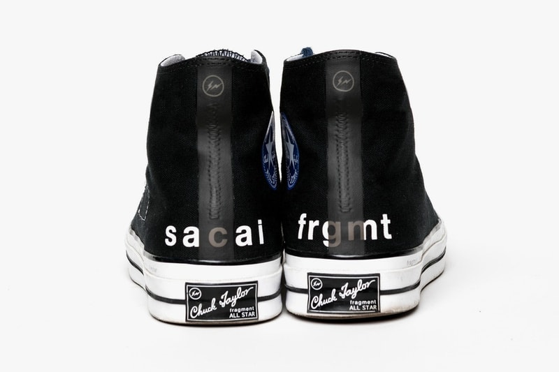 sacai x fragment design x Converse 聯乘 Chuck Taylor All Star 官方照釋出