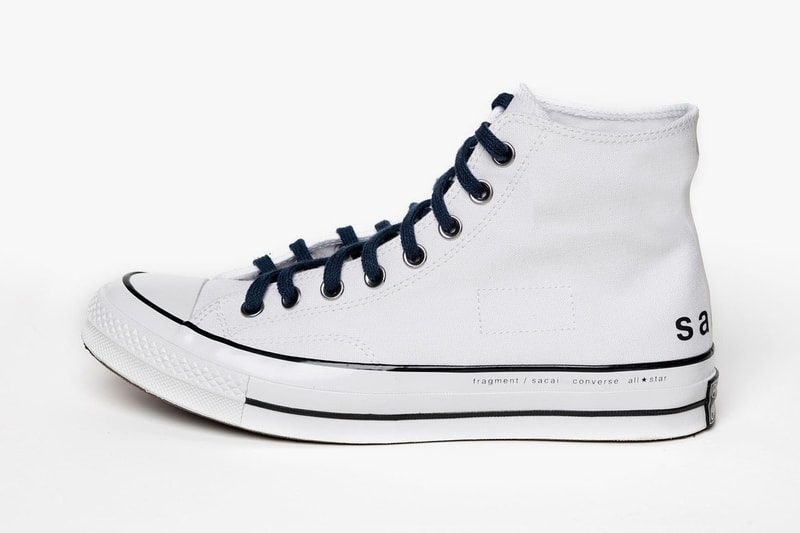 sacai x fragment design x Converse 聯乘 Chuck Taylor All Star 官方照釋出