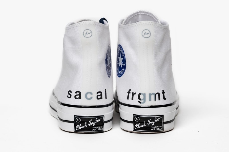 sacai x fragment design x Converse 聯乘 Chuck Taylor All Star 官方照釋出