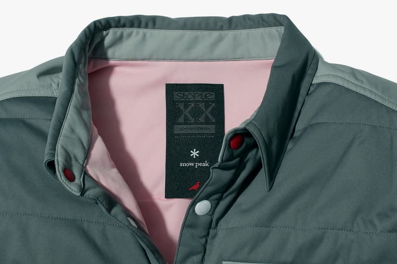 Staple Design 攜手 Snow Peak 打造 20 周年聯乘別注系列