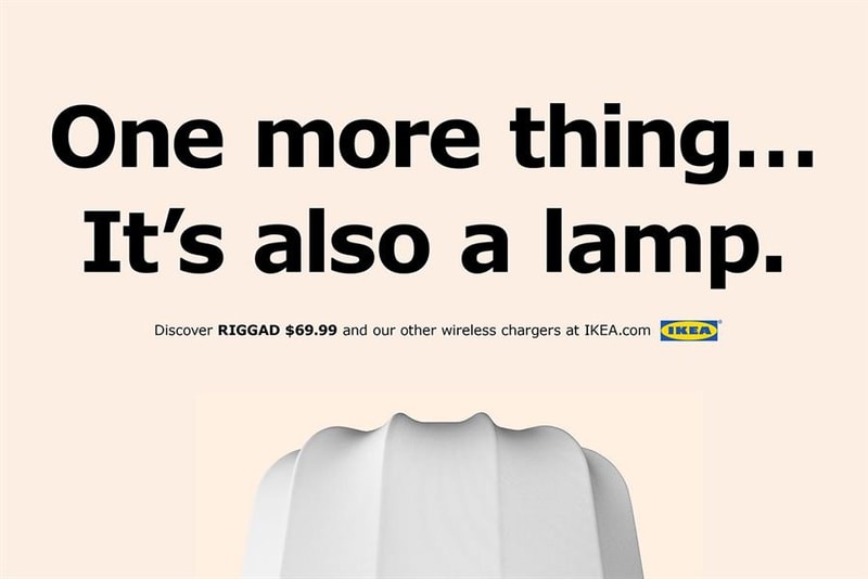 IKEA 向 Apple 深度致敬推出新無線充電家品廣告