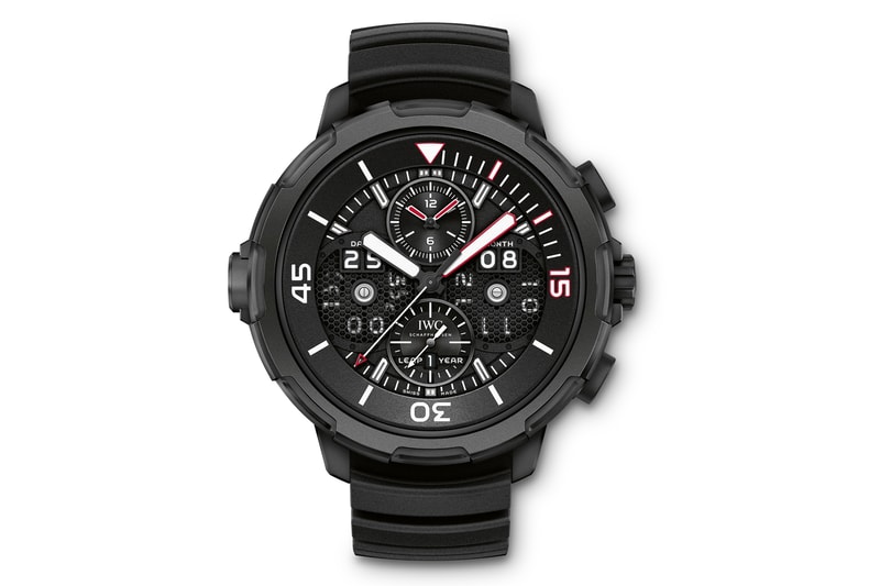瓷化鈦金屬首次注入 - IWC 全新推出「海洋時計系列」50 周年限量版腕錶