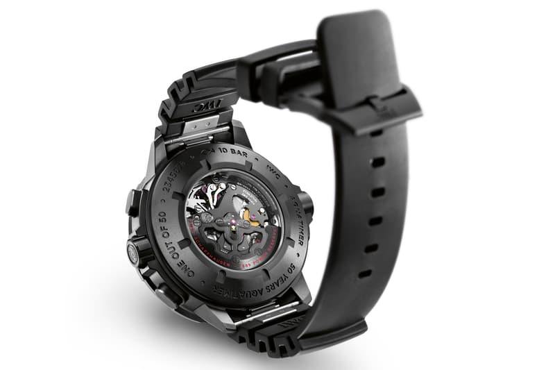 瓷化鈦金屬首次注入 - IWC 全新推出「海洋時計系列」50 周年限量版腕錶