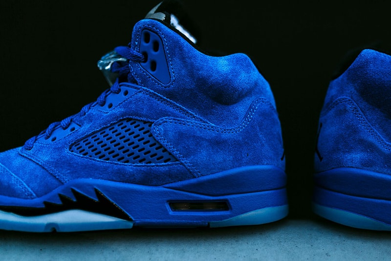 Air Jordan 5 全新「Blue Suede」配色將於月底上架