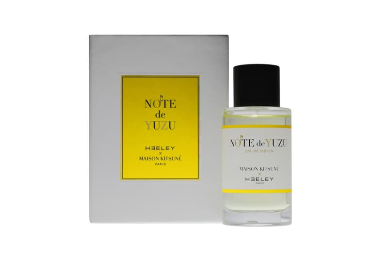 Maison Kitsuné 攜手 Heeley Parfums 打造旗下首款香氛 Note de Yuzu abc