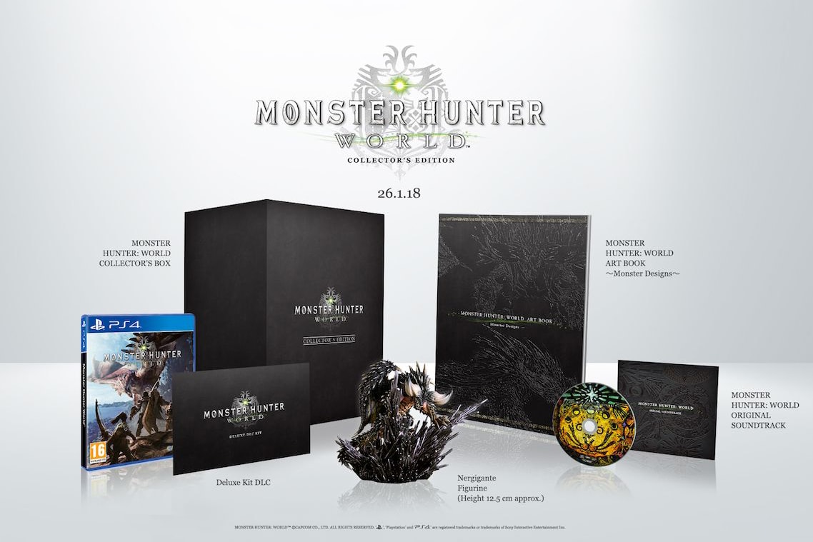《Monster Hunter: World》發售日期落實！別注版 PS4 PRO 搶先登場