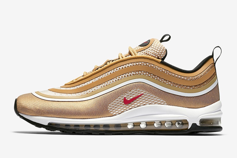 全方位檢視－Nike Air Max 97 Ultra「Metallic Gold」元祖金色升級重塑