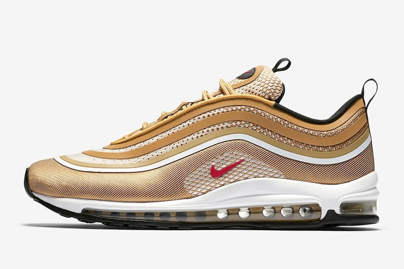 全方位檢視-Nike Air Max 97 Ultra「Metallic Gold」元祖金色升級重塑