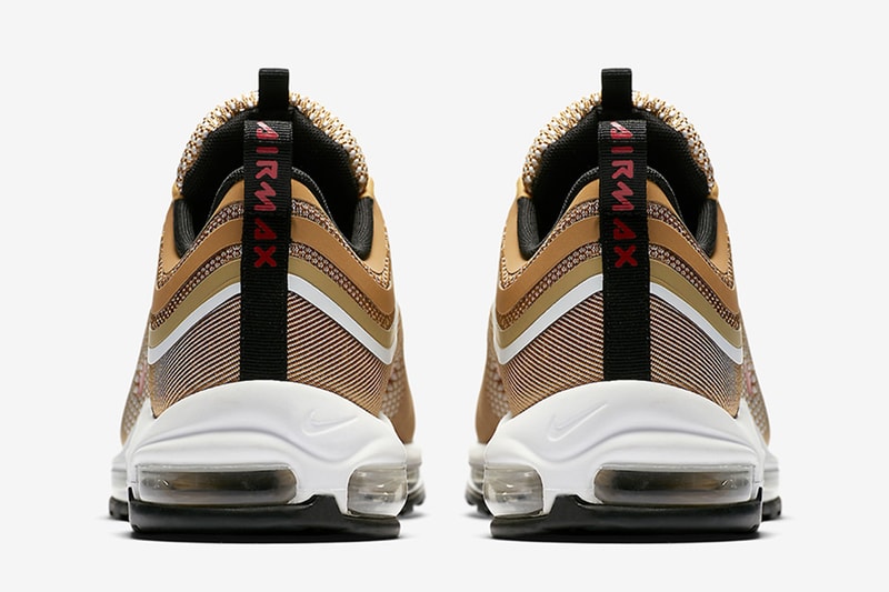 全方位檢視－Nike Air Max 97 Ultra「Metallic Gold」元祖金色升級重塑